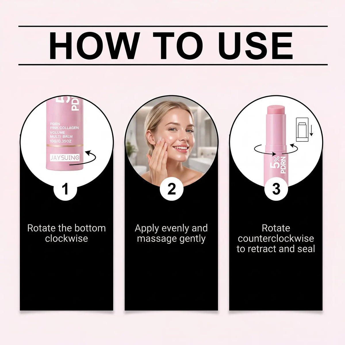 Pink Multi-Benefit Moisturizing Stick, Daily Hydration Skincare, 10 G