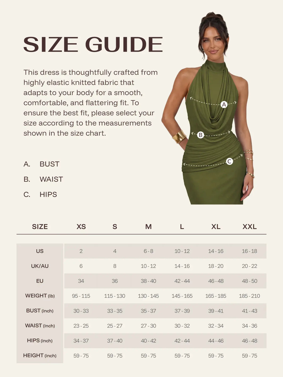 Curvysweet Claire Women’S Sleeveless Acrylic Halter Neck Mesh Backless below Ankle Maxi Gown - Elegant, Draped, Ruched, Basic Tie Bodycon Summer Formal Dress for Wedding Guest | Clothes for Women, Backless Dress, Dresses, Women'S Clothing