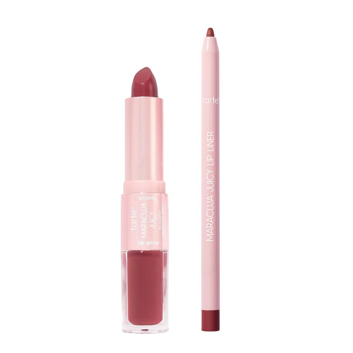 Tarte Lip Sculptor & Liner - 3-In-1 Lip Combo: Lip Liner, Lipstick & Lip Gloss