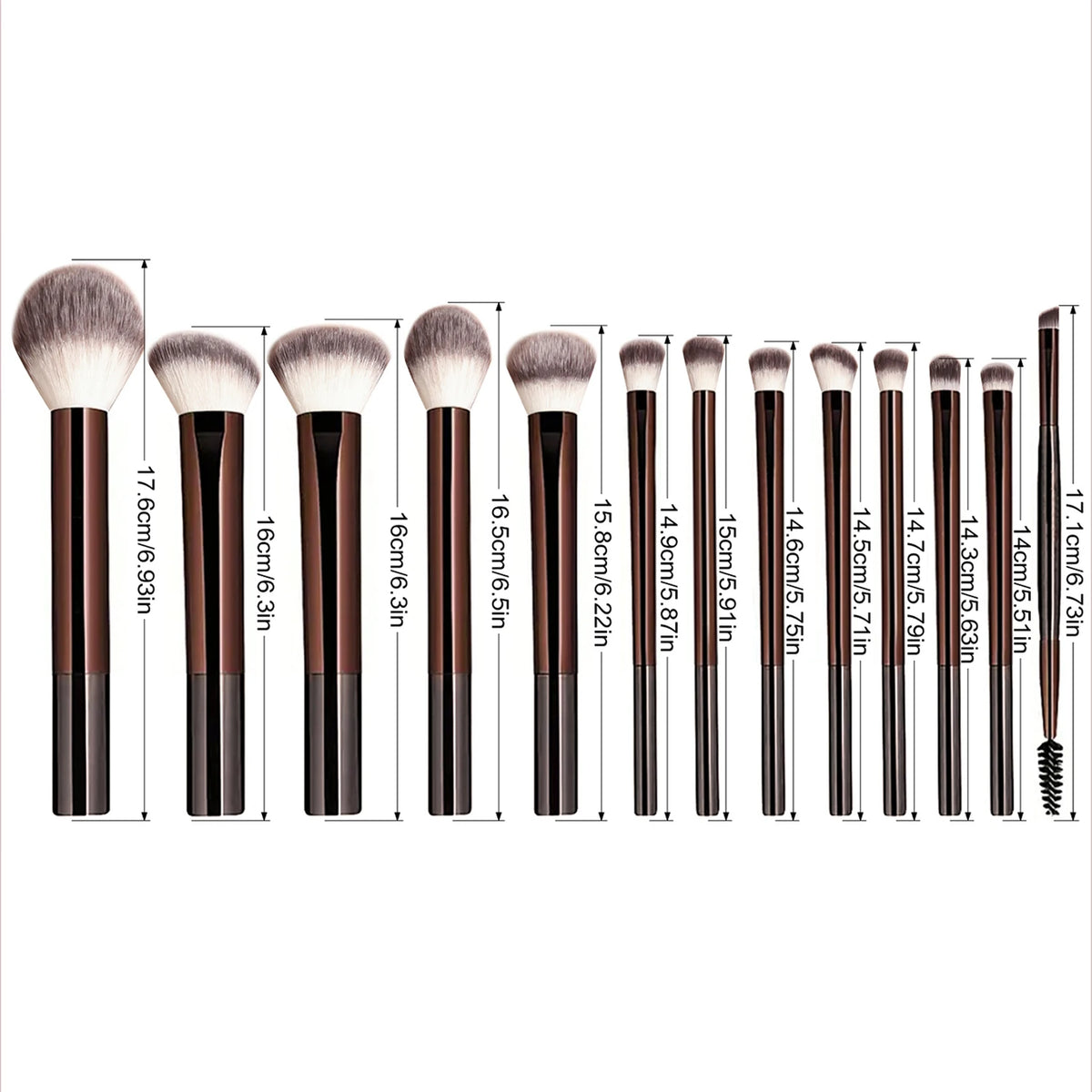 Complete Makeup Brush Set (13pcs)
